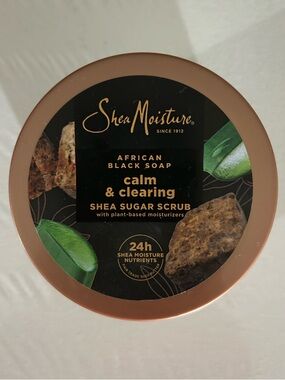 SheaMoisture African Black Soap Calm & Clearing Shea Sugar Scrub